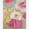 Chaleco para bebé para niñas, conjunto lindo de dibujos animados, nuevo chaleco de verano sin mangas, chaleco elegante para niños y niñas
