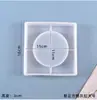 Molde de Resina de Cristal DIY Papoula Novo Cinzeiro Quadrado Transparente de Alto Brilho Molde de Silicone Europa