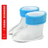 Cubiertas de Algodón Gruesas para Zapatos de Lluvia Infantiles, Cubiertas de Algodón Cálidas para Botas de Lluvia de Bebés, Niños y Niñas, Forro Interior para Zapatos de Agua, Cubiertas para Botas de Agua Infantiles Pequeñas y Medianas
