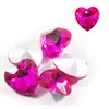 Arte de Uñas Hot Transfronterizo Estilo Japonés Forma de Corazón Fondo Puntiagudo Diamante Grande Vidrio Estéreo Diamante Brillante Adhesivo para Uñas Joyería de Diamante