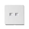 Tomada com Interruptor de Sobrepor com Caixa Base, Sete Furos, Nove Furos, Painel Grande Branco, Fiação Exposta, Um ou Dois Módulos, Painel de Cinco Furos, USB