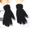 Nuevos Guantes Gruesos con Pantalla Táctil para Hombres y Mujeres en Otoño e Invierno para Mantener Calientes y a Prueba de Frío Guantes de Lana Tejida para Ciclismo al Aire Libre