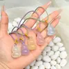 Collar de Calabaza Ojo de Gato Colgante Perforado Multicolor Adornos Nuevo Estilo Chino Accesorios Tráfico para Transmisión en Vivo Impulsor Más Vendido Venta Directa de Fábrica