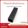 25*25mm Protetor contra Surtos Alumínio Carcaça Superior e Inferior Dividida Perfil de Alumínio Carcaça Processamento