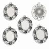 Acessórios para Joias de Liga DIY Pedra do Tempo Base Oval Suporte Pulseira Colar Decoração Pingente C101