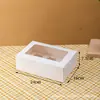 Caja de Empaque para Cupcakes 2/4/6/12 Piezas Caja de Empaque para Cupcakes Caja Pequeña para Postres Taza para Muffins Postre