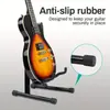 Soporte de Guitarra Plegable Portátil Trípode Soporte para Instrumentos Ligero Portátil Bajo Violonchelo Instrumento de Cuerda Soporte