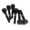 Fabricante de Dongguan 18mm-M8M6 Alça Reta Preta Plástico Alça de Torção Plástico Botão Parafuso