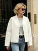 Abrigo de lana casual europeo y americano transfronterizo para mujer, estilo corto, moda otoño e invierno 2026, chaqueta gruesa de lana color albaricoque para mujer