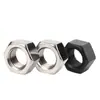 Tornillo Tuerca Ferretería Accesorios Tuerca Hexagonal Galvanizada Tapa de Tornillo Niquelada Tuerca Negra M2/m3/m4/m5/m6