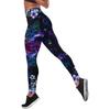 Primavera y Otoño nuevos pantalones de mujer de Comercio Exterior europeos y americanos, pantalones de yoga, pantalones deportivos para culturismo, pantalones lápiz estampados de cintura alta, leggings para mujer