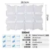 Bolsa de Hielo de Aviación Automática Absorbente de Agua sin Agua, Bandeja de Hielo, Transporte en Cadena de Frío, Bolsa de Hielo de Plástico para Express, Se Pueden Hacer Cubitos de Hielo DIY