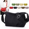 Bolso de Hombro Cruzado de Tela Oxford Bolso Dumpling Moda Casual para Mujer Bolsa de Viaje de Nailon Repelente al Agua Lona Bolsa de Madre