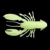 Al por mayor gusano suave hueco flotante de langosta 9cm12.5g cangrejo de río martillo camarón suave cebo artificial Luya Cebo Suave