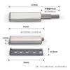 Manija de puerta de gabinete de aleación de aluminio de rebote simple y doble - Prensa de presión libre acero inoxidable rebote magnético fuerte fabricante