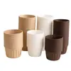 Forminhas de papel para cupcake com borda enrolada, forminhas para muffin resistentes ao calor, forminhas de papel à prova de óleo para sobremesas, forminhas descartáveis para bolo, disponíveis para atacado