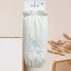 Mangas Protetoras Bordadas com Laço para Jaqueta Puffer Feminina, Outono e Inverno, Escritório, Estudante, Trabalho, Anti-Sujeira, Punhos Espessados