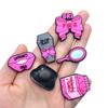 Zuecos de la Serie Chica Cool de Dibujos Animados Transfronterizos Accesorios para Flores de Zapatos Pvc Goma Suave Accesorios para Zapatos de Jardín Hebillas para Zapatos DIY en Stock