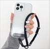 Cordão de telefone móvel de 8 mm Cordão de pulso de telefone móvel portátil curto Costas ajustáveis Crossbody Cordão de chave Corrente de telefone móvel