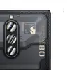 Para teléfono móvil Nubian Red Devils 8Pro + Película para lente Ojo de Águila Cámara trasera Metal de máquina original 8Pro Pegatina protectora