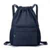 Mochila de entrenamiento de fútbol y baloncesto, personalizable con logo, bolsa con cordón deportiva y de fitness para actividades