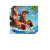 Nova Banner de Decoração de Festa de Aniversário Moana Mais Vendido Pratos de 7 Polegadas Pratos de 9 Polegadas Toalha de Mesa Descartável Suprimentos para Festa