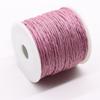 1,2 mm multicolorido linho cor texto jogar esfregar contas de algodão King Kong estrela lua frisado fio trançado tasser fio