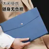 Bolso de Documentos de Cuero Similar a la Piel, Bolso para Archivos A4, Impermeable, Bolsa para Guardar Documentos de Contrato, Recibos, Personalizable con Impresión de Logo