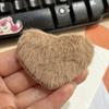 Grampo de Cabelo Fofo Cor Sólida Amor Outono e Inverno Novo Estilo Coreano Acessórios de Cabelo Femininos Cor Doce Fofo Celebridade da Internet Grampo Bico de Pato Fofo