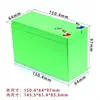 Caja de Batería 18650 Caja de Batería de Litio 12V7 con Placa de Protección 3S40A con Ecualización 3 Series 7 Paralelo Accesorios Ensamblaje DIY