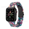 Adecuado para Apple Watch Apple Watch46Mm Correa de Resina Correa de Moda de Tres Eslabones Hebilla Plegable S10/9Se