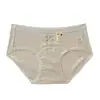 Pantaletas de algodón puro con entrepierna extendida, algodón Clase A, bragas de mujer con estampado de dibujos animados japoneses lindos, transpirables para niñas