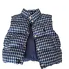 Chaleco Espeso para Niños Transfronterizo Ropa de Invierno Niños a la Moda Cuadros Bebé Chaleco Espeso Cálido Chaqueta Elegante Estilo Invierno