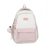Mochila Estilo Floresta Nova Fresca Fofa para Estudante Universitário Mulheres Mochila de Alta Aparência Grande Capacidade Leve Mochila Casual