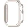 Película Temperada Integrada com Capa Protetora para Apple Watch S10 Apple Watch10 Meia Capa PC com Recorte Capa Protetora
