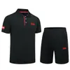 Traje Deportivo de Camiseta de Manga Corta con Solapa para Verano, Shorts, Uniforme de Competencia de Natación y Fitness para Hombres, Mujeres y Niños, Chaqueta al por Mayor