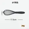 Mini Utensílios de Silicone para Assar, Batedor de Ovos, Mixer Manual Colorido para Uso Doméstico, Atacado do Fabricante