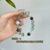 Pulsera de Cristal Amarillo Limón para Mujer, Transparente, Versátil para el Verano, Pulsera de Fluorita Verde y Cristal Blanco, Regalo para Niñas