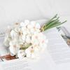 Flor Artificial de Hortênsia com Cabo Único Tecido de Seda Flor Falsa Flor Biônica Ornamentos para Sala de Estar Mesa de Jantar Arranjo de Flores Flor Decorativa Sentido Avançado