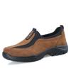 Sapatos de Pano Velhos de Outono e Primavera Lobo de Xinjiang do Norte Sapatos Masculinos Respiráveis de Camada Única Sapatos Casuais para Idosos Leves Sola Macia Slip-on Pai