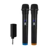 Micrófono Inalámbrico 2.4G para Exteriores, Hogar, Canto, Tarjeta de Sonido, Equipo de Transmisión en Vivo, Audio Profesional, K Song, Micrófono Uno a Dos