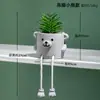 Flor Artificial Flores Artificiais Decorações Enfeites Vaso de Cerâmica Sentido Avançado Realista Sala de Estar Interior Planta Verde Artificial Flor em Vaso