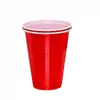Vasos Desechables de Plástico de Colores, Vasos de Agua de PP Engrosado, 16 oz, para Picnics, Fiestas, Juegos, Uso Doméstico y Uso Comercial