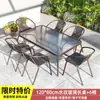 Mesas e Cadeiras de Exterior, Lazer no Pátio, Impermeável e à Prova de Sol ao Ar Livre, Jardim, Beber Chá, Mesa de Café Dobrável de Exterior, Varanda Pequena