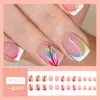 Pegatinas Europeas y Americanas Más Vendidas Sexys Dulces y Frescas para Uñas Parches Sencillos para Uñas Postizas Productos Terminados Venta al por Mayor Exportación Uñas Portátiles