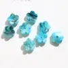 Zhen Tu Super Hada Estilo Antiguo Acrílico Lentejuela Resina Flor de Durazno Flor Pequeña DIY Pendientes de Disfraz Antiguo Pasador de Pelo para Mujer