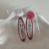 Serie de Colores Café Té con Leche Pinza para Flequillo Cabello Suelto de la Frente Pinza de Gota de Agua Linda Versátil Pinza Lateral Accesorios para el Cabello Nuevo Estilo para Mujeres