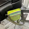 Bolso Cruzado de Hombro Único con Bloques de Color para Mujer, Bolso de Pecho Ligero Impermeable, Bolso Elegante con Múltiples Compartimentos para Teléfono Móvil, Bolso Casual Lindo