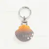 Venta Directa de Fábrica Llavero de Concha Degradada Colgante Creativo Luminoso Estilo Océano Encanto para Bolso de Niña Estilo Pareja