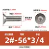 # 2 # Tornillos de Cabeza Plana Hexagonal de 10 Pulgadas Acero Inoxidable 304 Tornillos Americanos de Cabeza Avellanada Venta al por Mayor Pernos de Rosca Fina 1/4